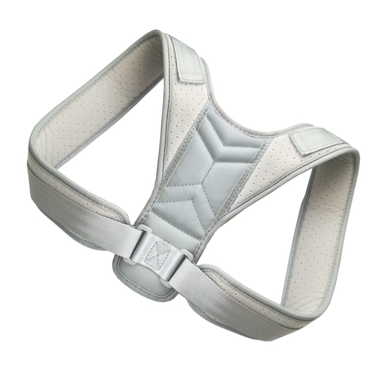 Posture Corrector for Men and Women Nylon Posture Support Belt Adjustable Breathable Hunchback Corrector for Bad Posture L