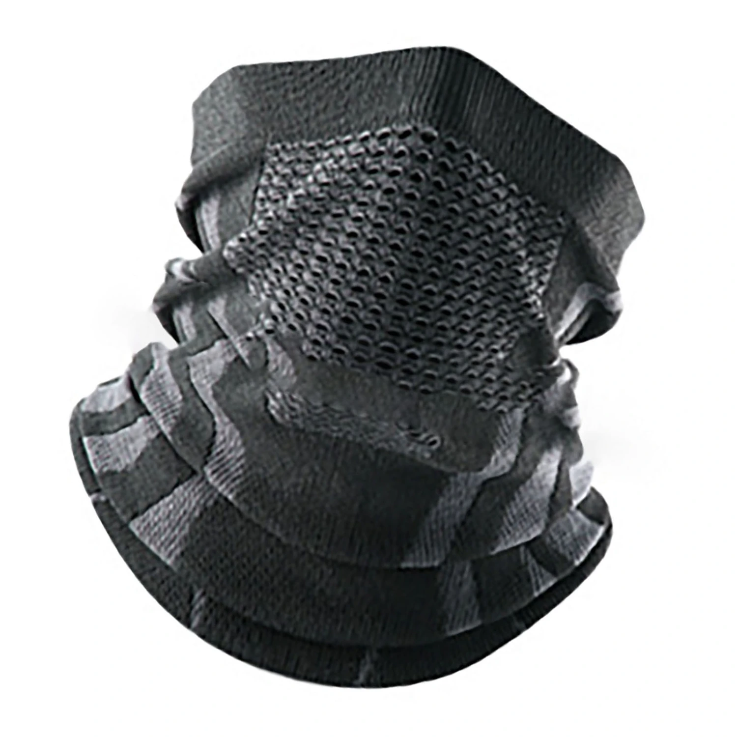 Neck Tube Scarf Face Shield Thicken Neck Warmer Half Face Windproof Keep Warm for Ourdoor Cycling Neck Gaiter Black Gray