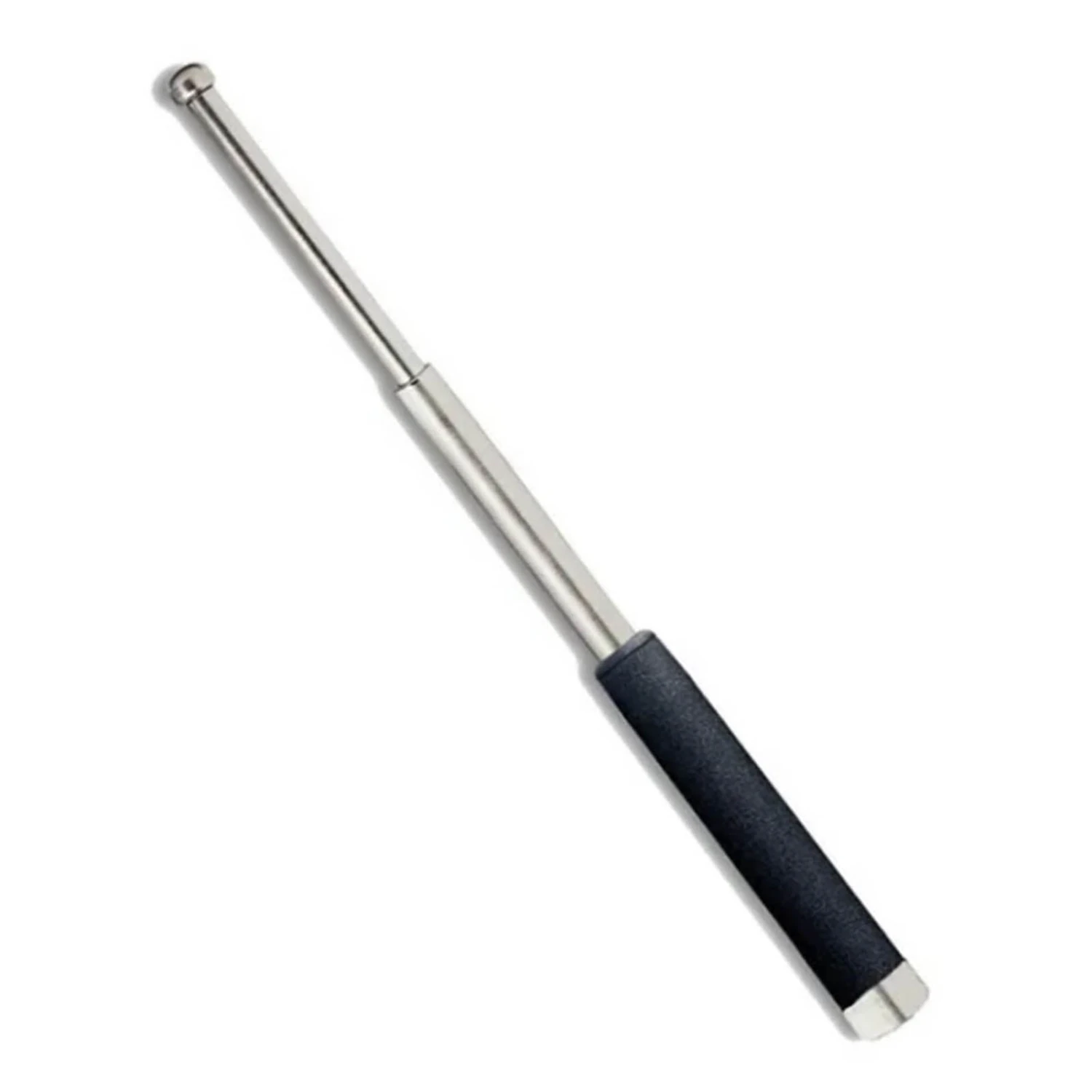 Self Defense Stick Stainless Steel Strong 3 Section Retractable Stick with Anti Skid Handle