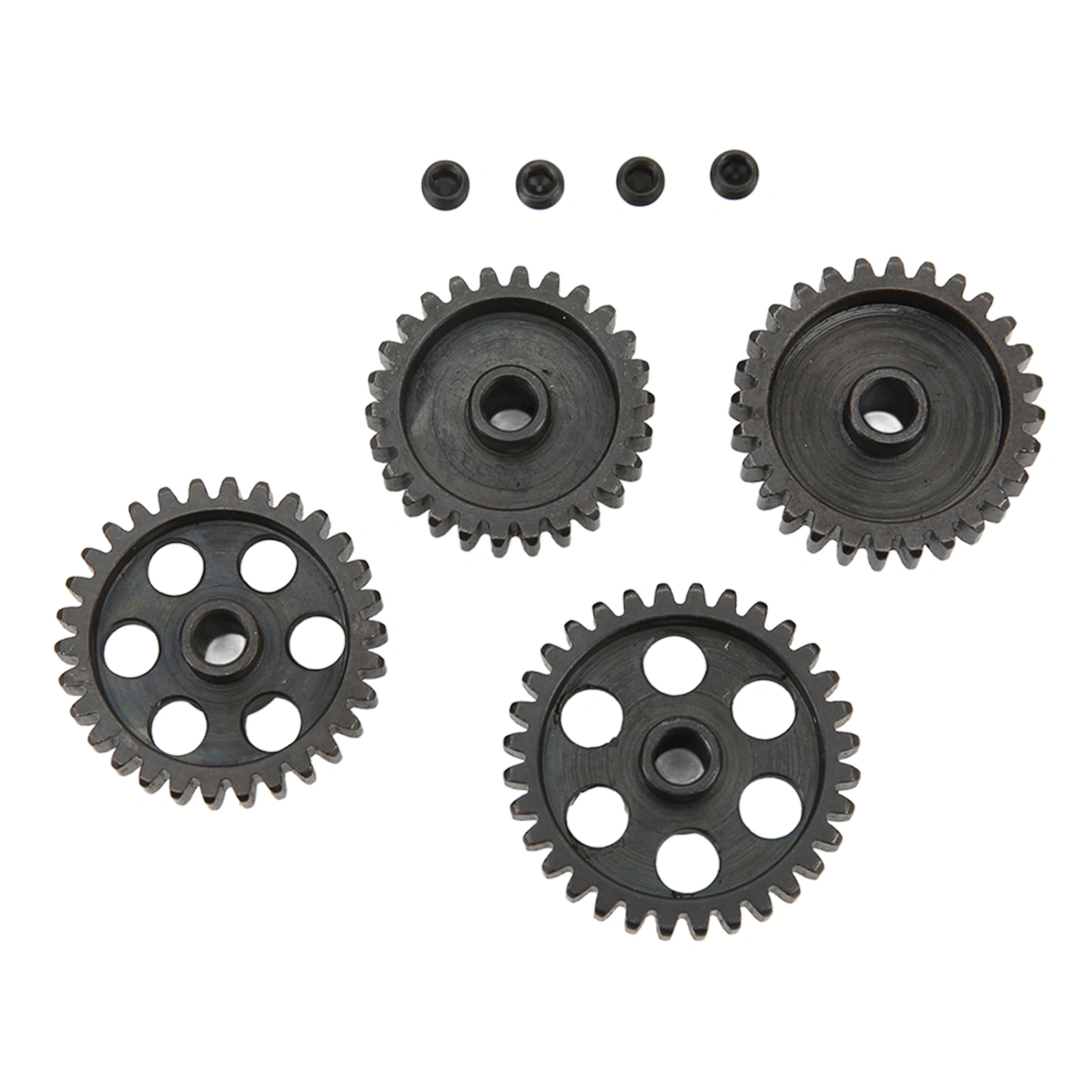 RC Motor Gear 26T 28T 30T 32T 25DP M1 5mm Metal RC Motor Pinion Set for 1/8 RC Cars
