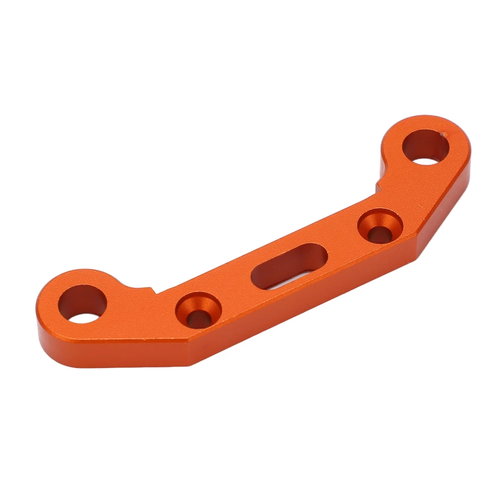 RC Swing Arm Fixing Plate Aluminium Alloy Orange RC Swing Arm Fixing Block for ZD Racing 1/7 EX‑07 RC Car