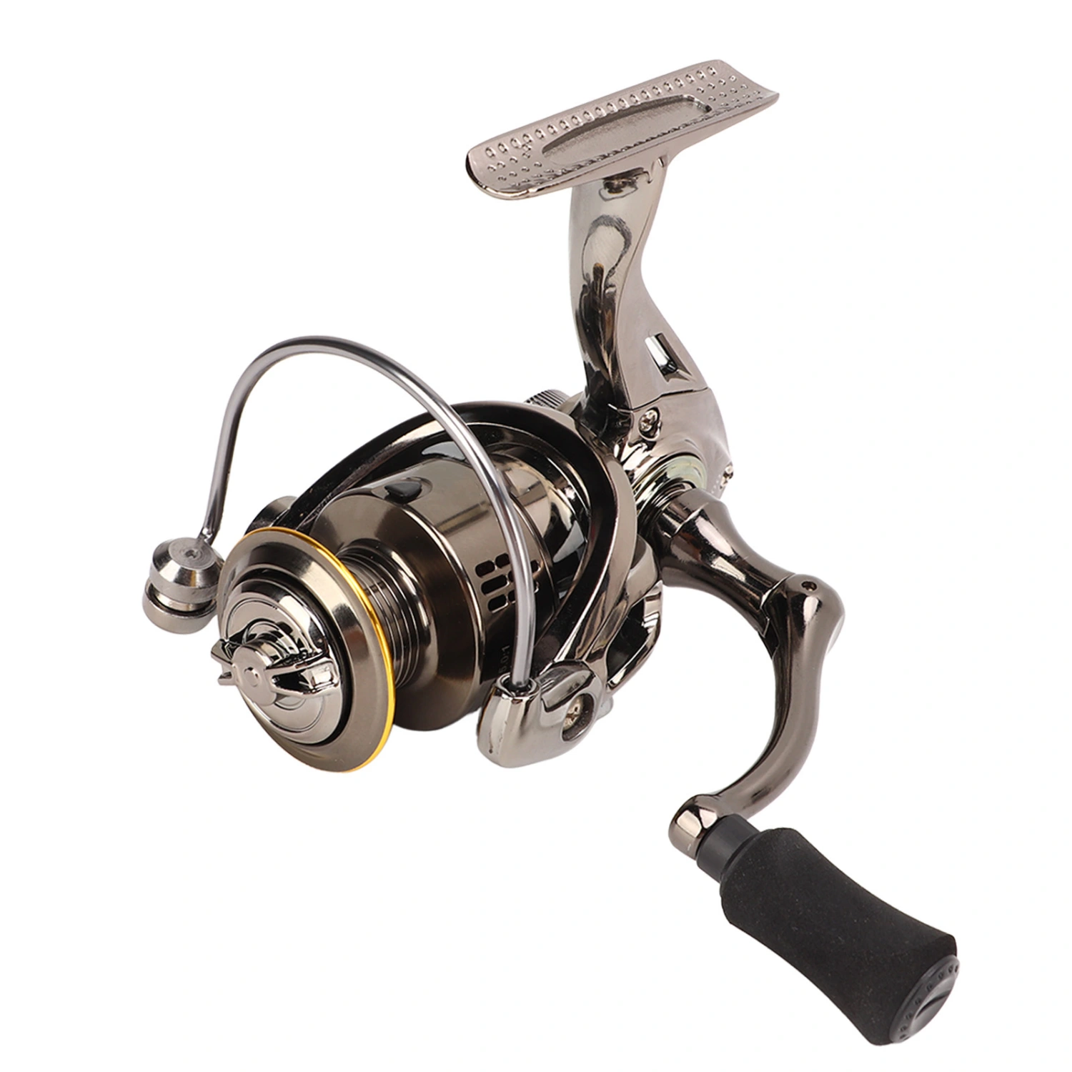 Spinning Reel with CNC Handle Metal Fishing Spinning Wheel for Outdoor Fishing Enthusiast EVO1000