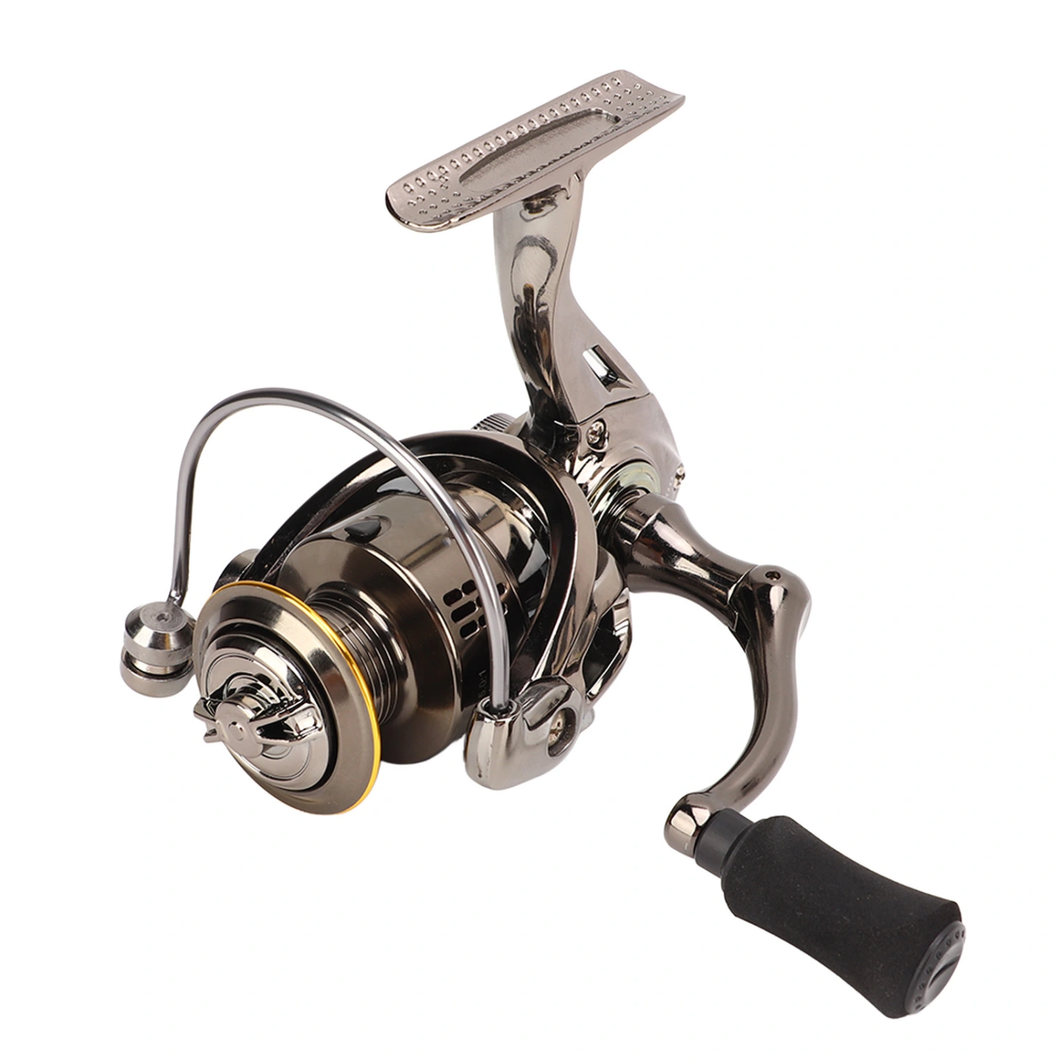 Spinning Reel with CNC Handle Metal Fishing Spinning Wheel for Outdoor Fishing Enthusiast EVO1000