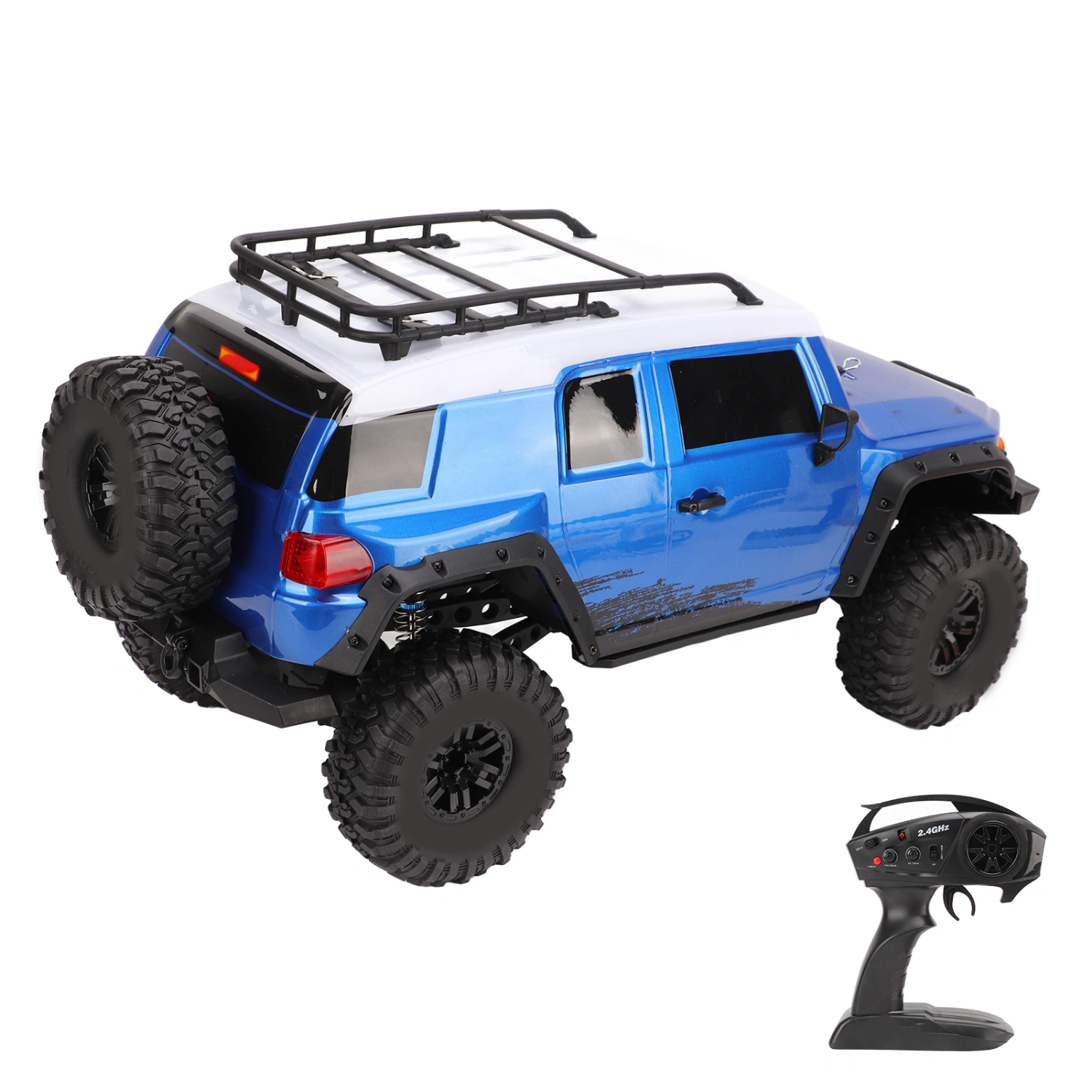 RC Off Road Car 1/10 2.4G 4WD Full Scale Remote Control High Speed Climbing Car for Over 14 ZP1007