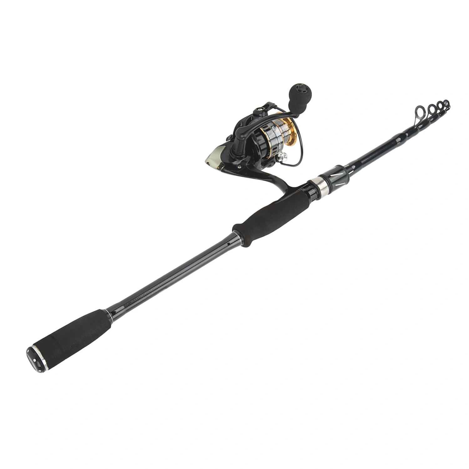 Fishing Rod and Reel Combo Set with Telescopic Fishing Rod Bait Hooks Fishing Rods Set for Fishing Beginners Gift