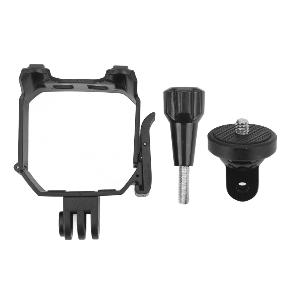 Sports Camera Expansion Bracket Plastic Black Motion Camera Accessories Fit for Mini 3 Pro