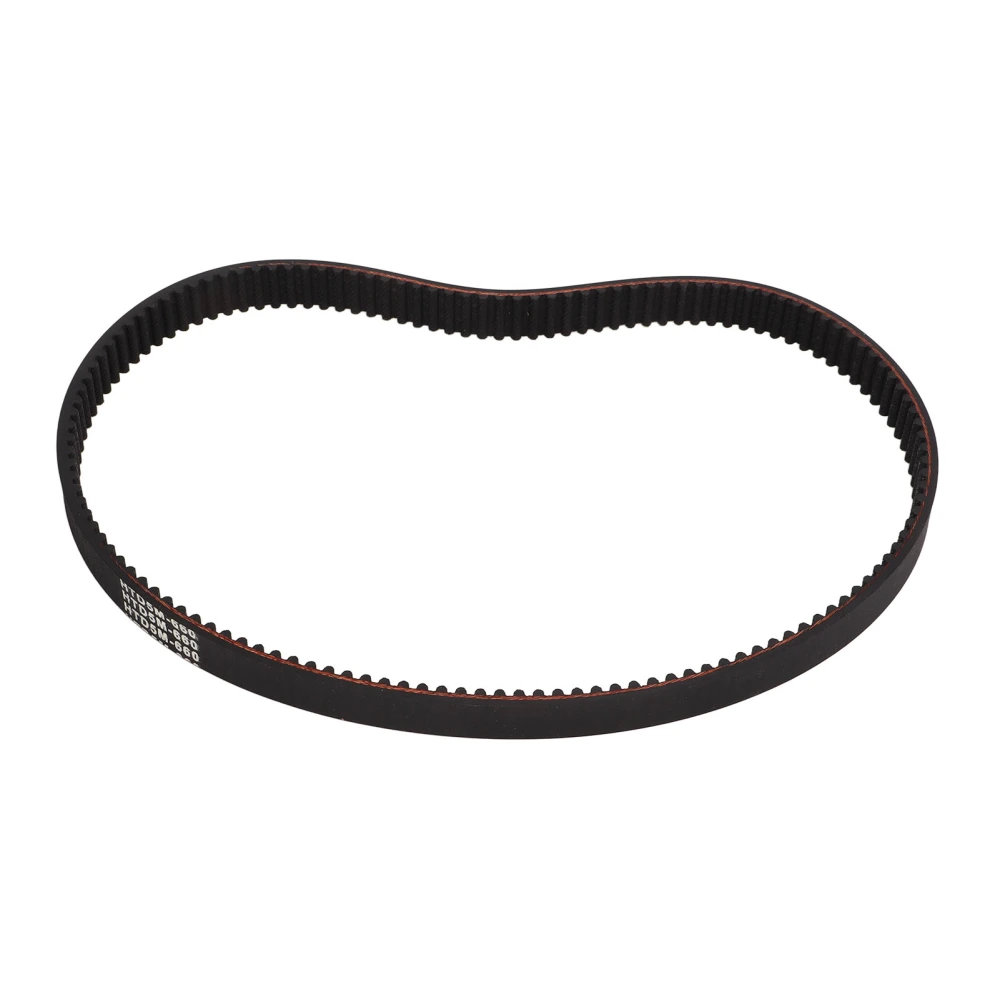 Drive Belt Timing Rubber 15mm Width 660mm Circumference 5mm Tooth Spacing for Scooter