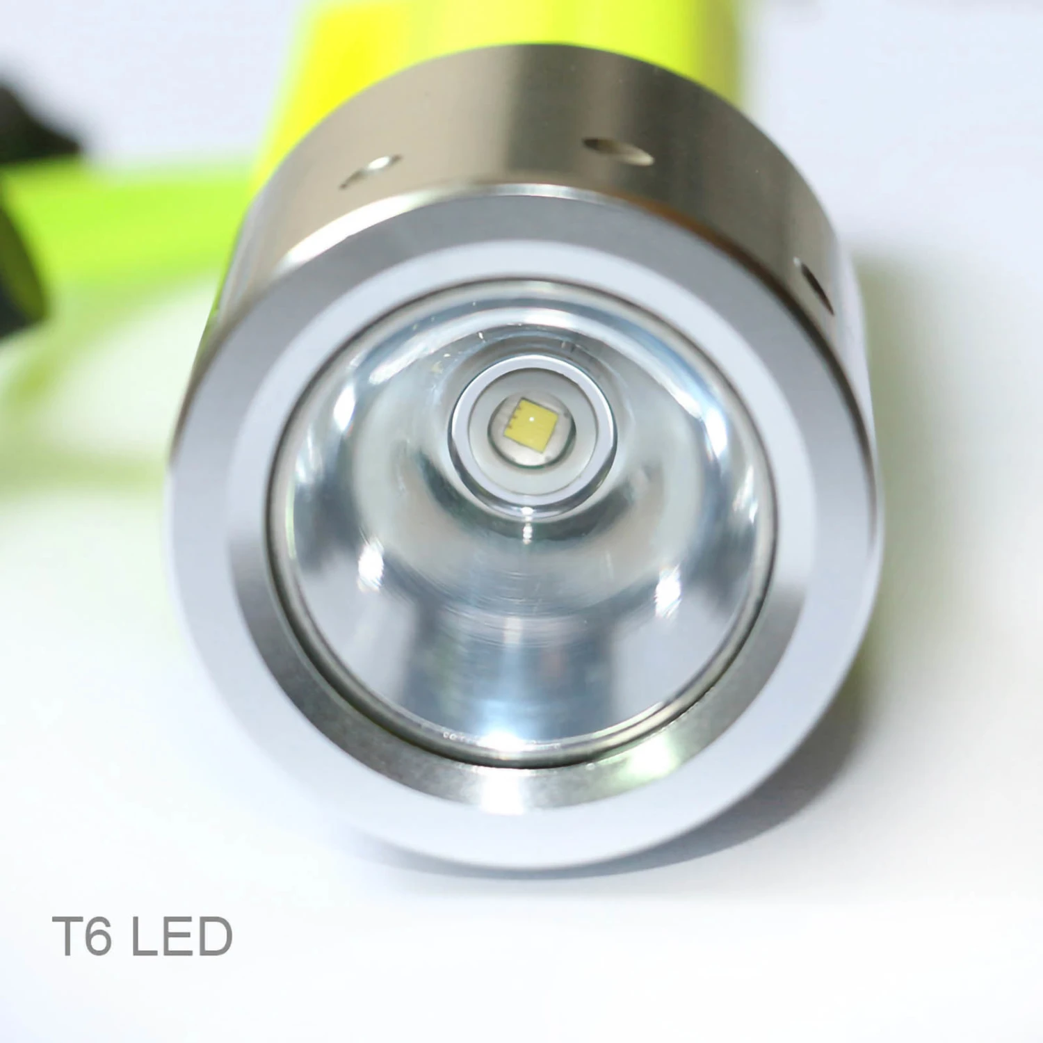 Underwater Flashlight LED Aluminum Alloy Glare Magnetron Diving Flashlight for Outdoor Diving Flashlight