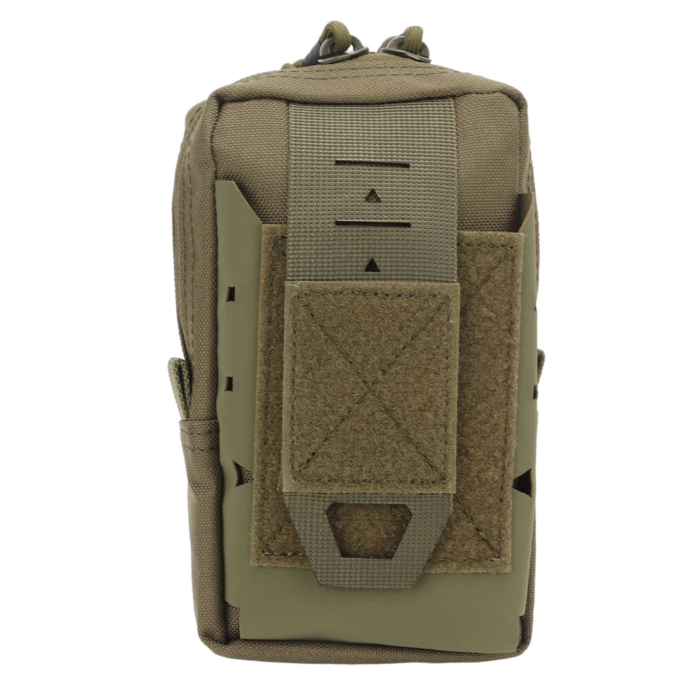 Molle Pouch Bag Military Outdoor Vest Pack Purse Phone Case Hunting EDC Tool Pack for Hiking Fishing Green