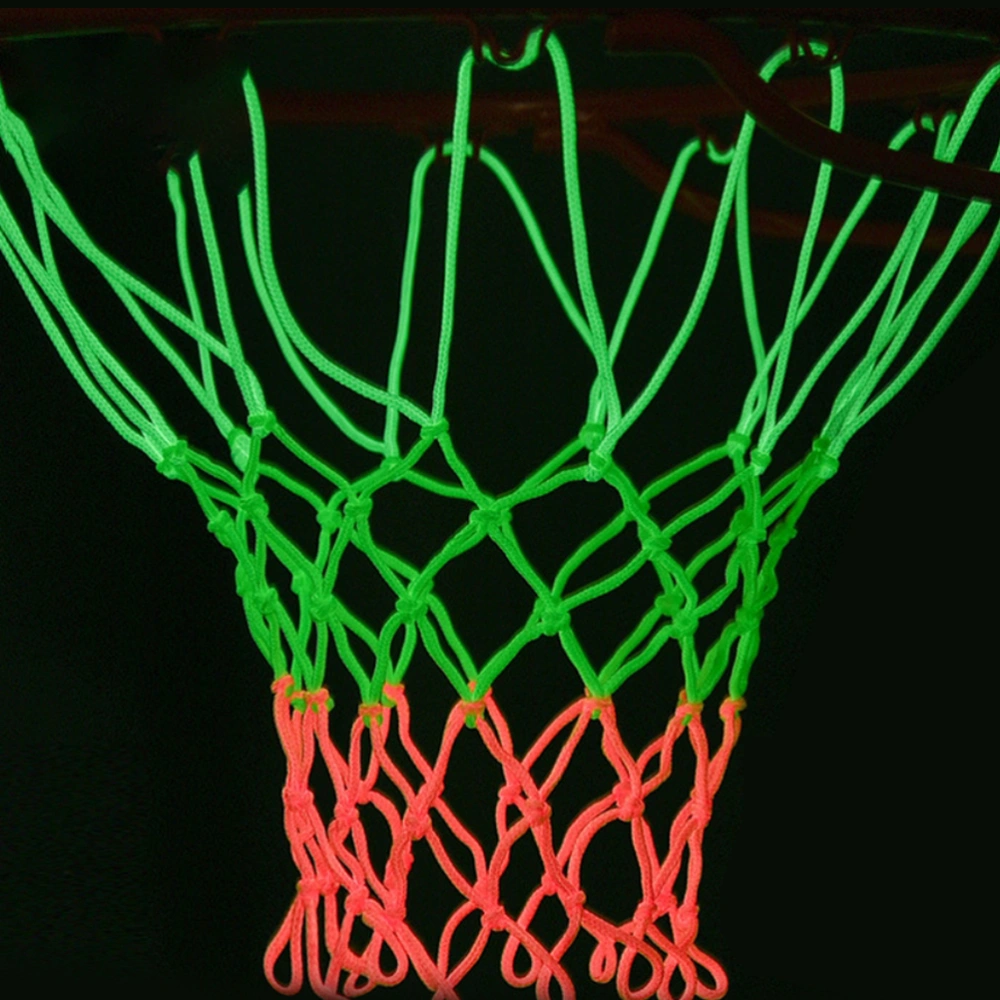 Basketball Net Nightlight Basketball Net Portable Outdoor Sports in The Dark Basketball Hoop Net Replacement