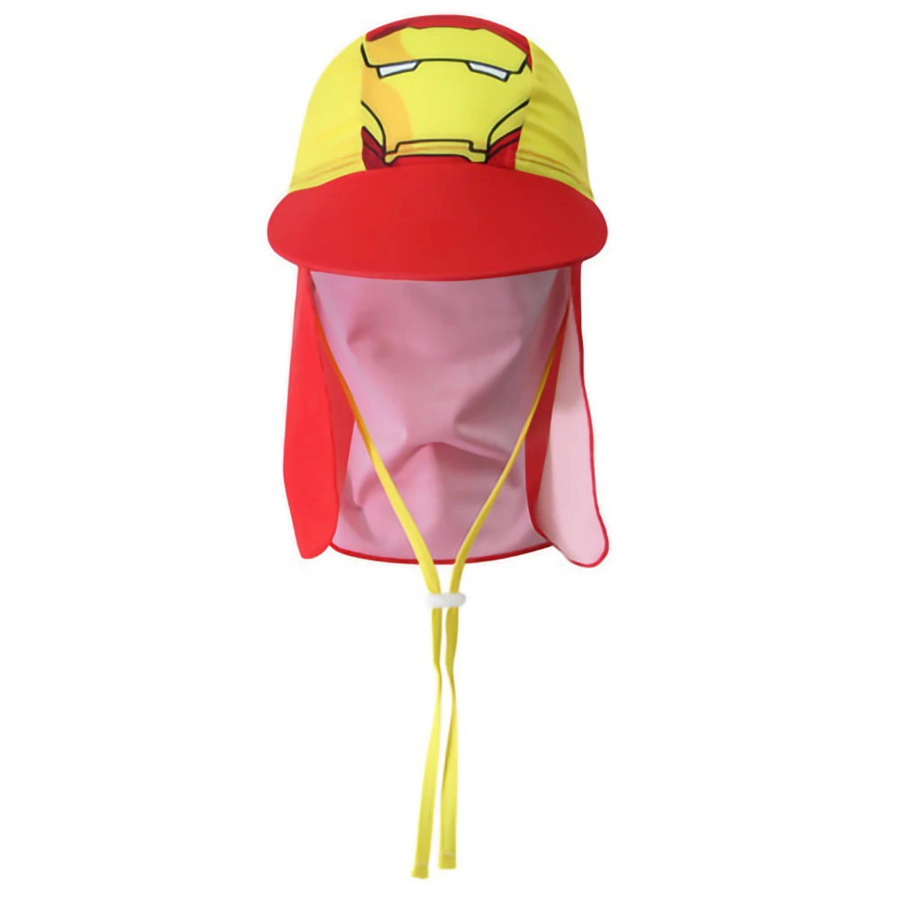 Sun Protective Hats Summer Fashion Neck Protection Sunscreen Boys Sun Hat for Boys and Girls Lronman Sun Hat