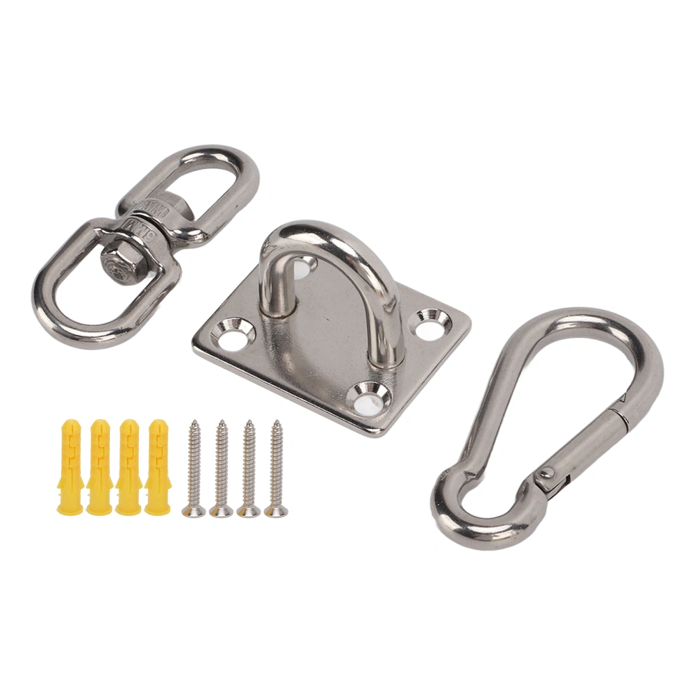 Hammock Hanging Kit Heavy Duty Swivel Hangers Stainless Steel Ceiling Mount Set for Yoga Swing Chair Punching Bag