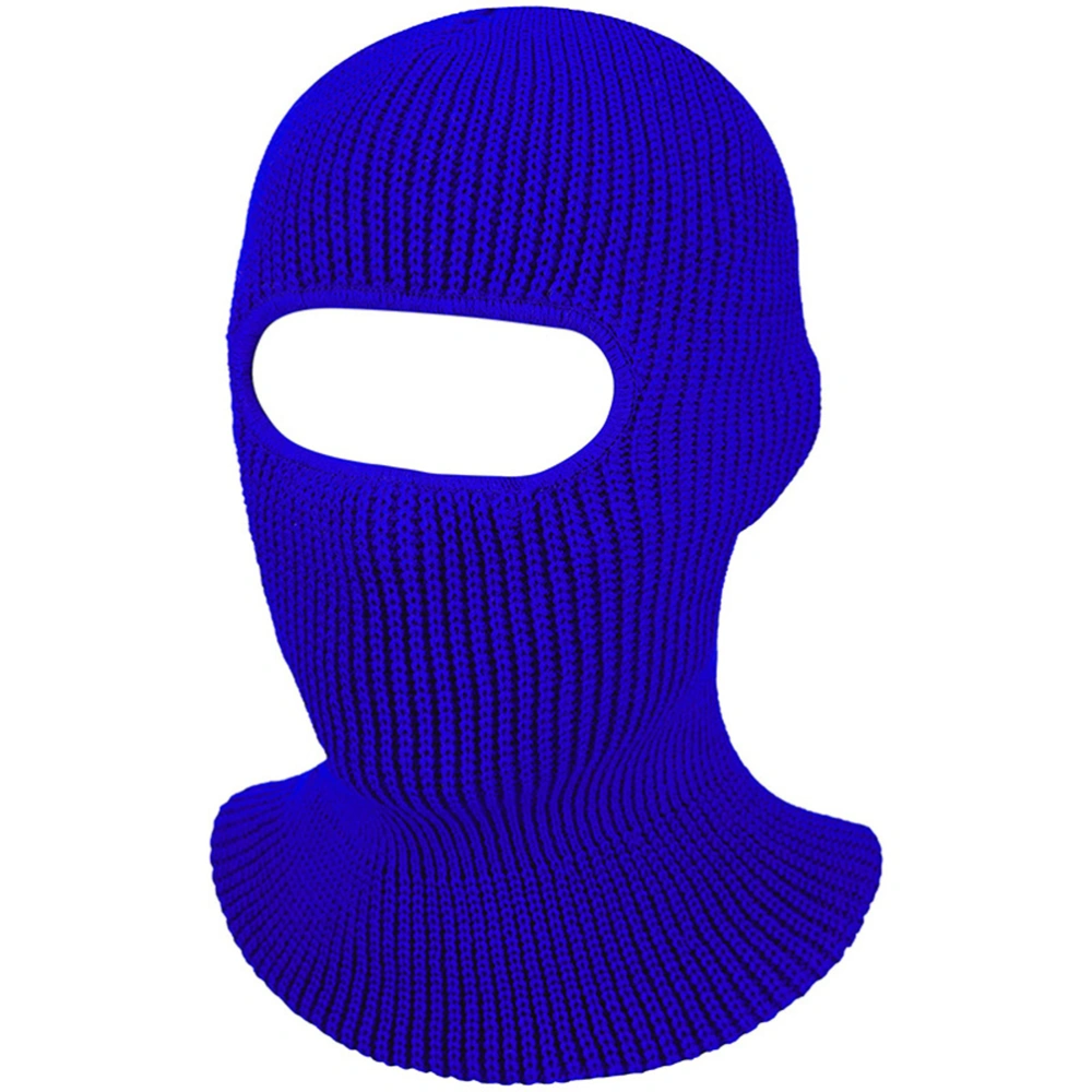 1 Hole Balaclava Knitted Face Cover Winter Windproof Breathable Ski Face Cover for Men Women Outdoor Cycling Skiing Running