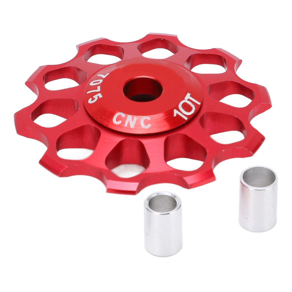 Mountain Bicycle Ceramic Rear Dial Guide Wheel Bearing 10T Aluminum Alloy CNC Bearing