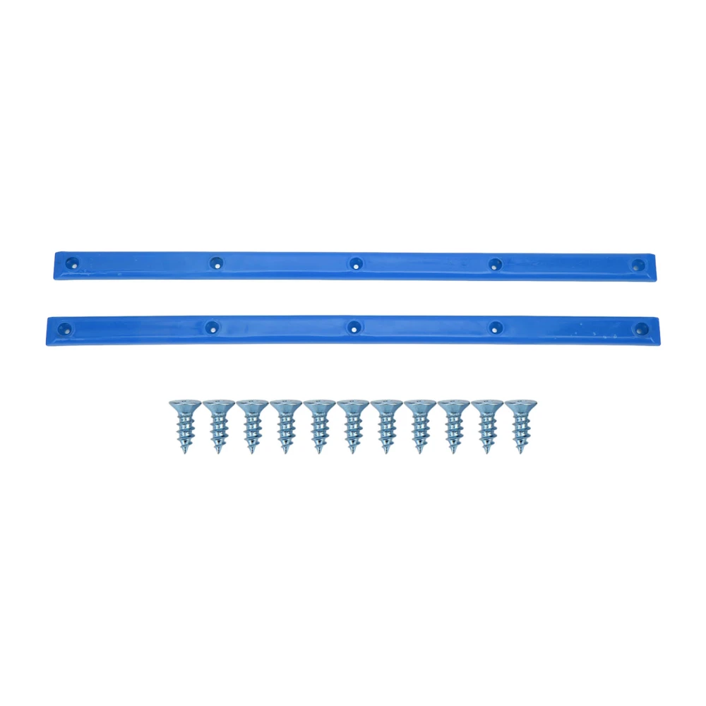 Rib Bones Rails Wear Resistant Durable Stable Flexible Glossy Appearance Longboard Rails Ribs BonesBlue