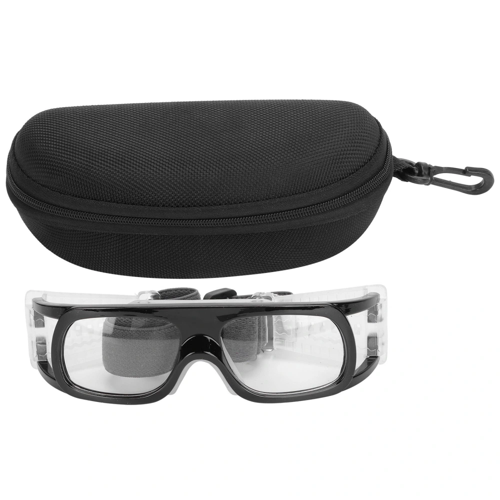 AntiExplosion Basketball Glasses Football Goggles UV Protection Sport Eyeglasses(Black )