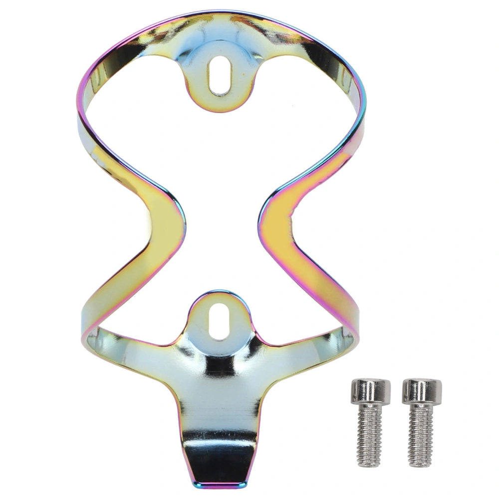 ENLEE Bike Aluminum Alloy Bottle Cage Road Bike Colorful Electroplating Water Cup HolderColorful B