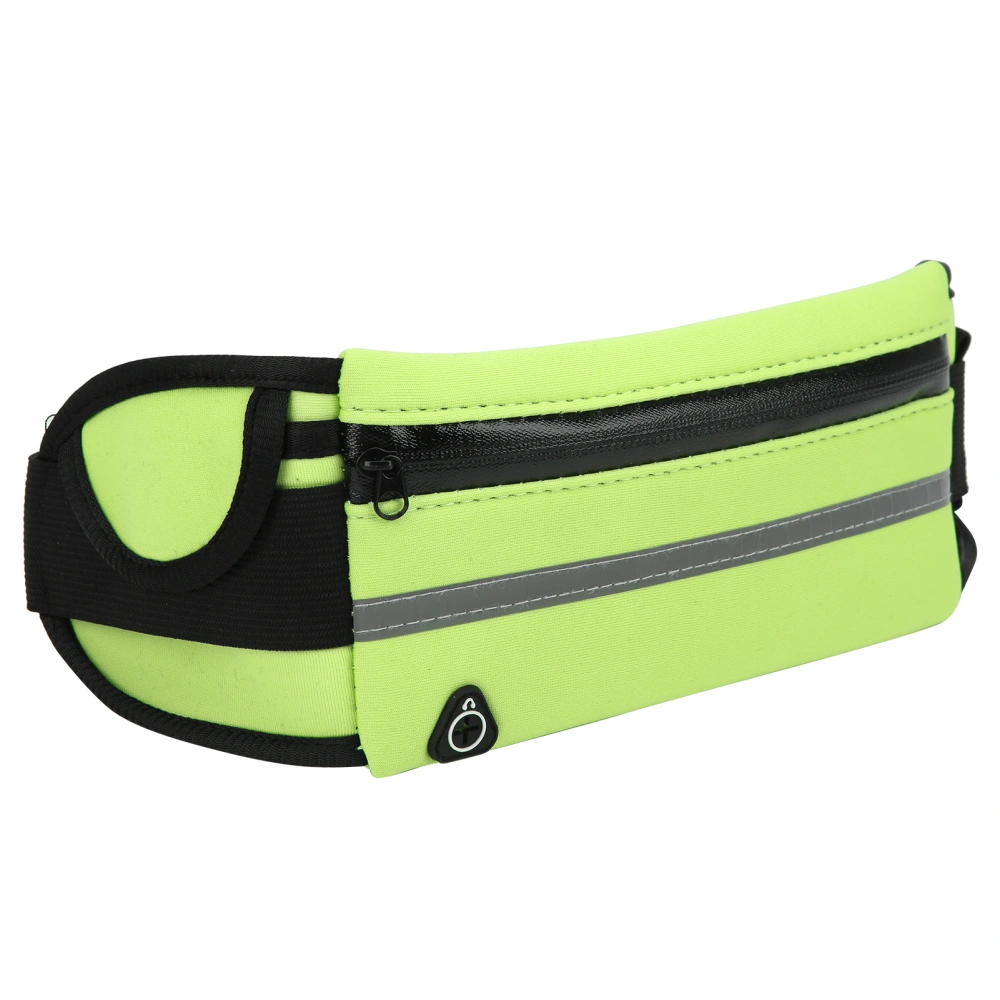 Running Waist Belt Bag Comfortable Unisex Waist Packs for Workout Cycling TravellingGreen