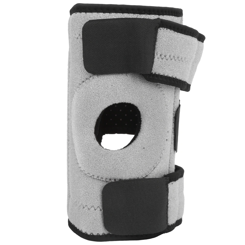 4 Springs Kneepad Perforated Breathable Knee Pad Collision Avoidance Protective GearBlack Gray