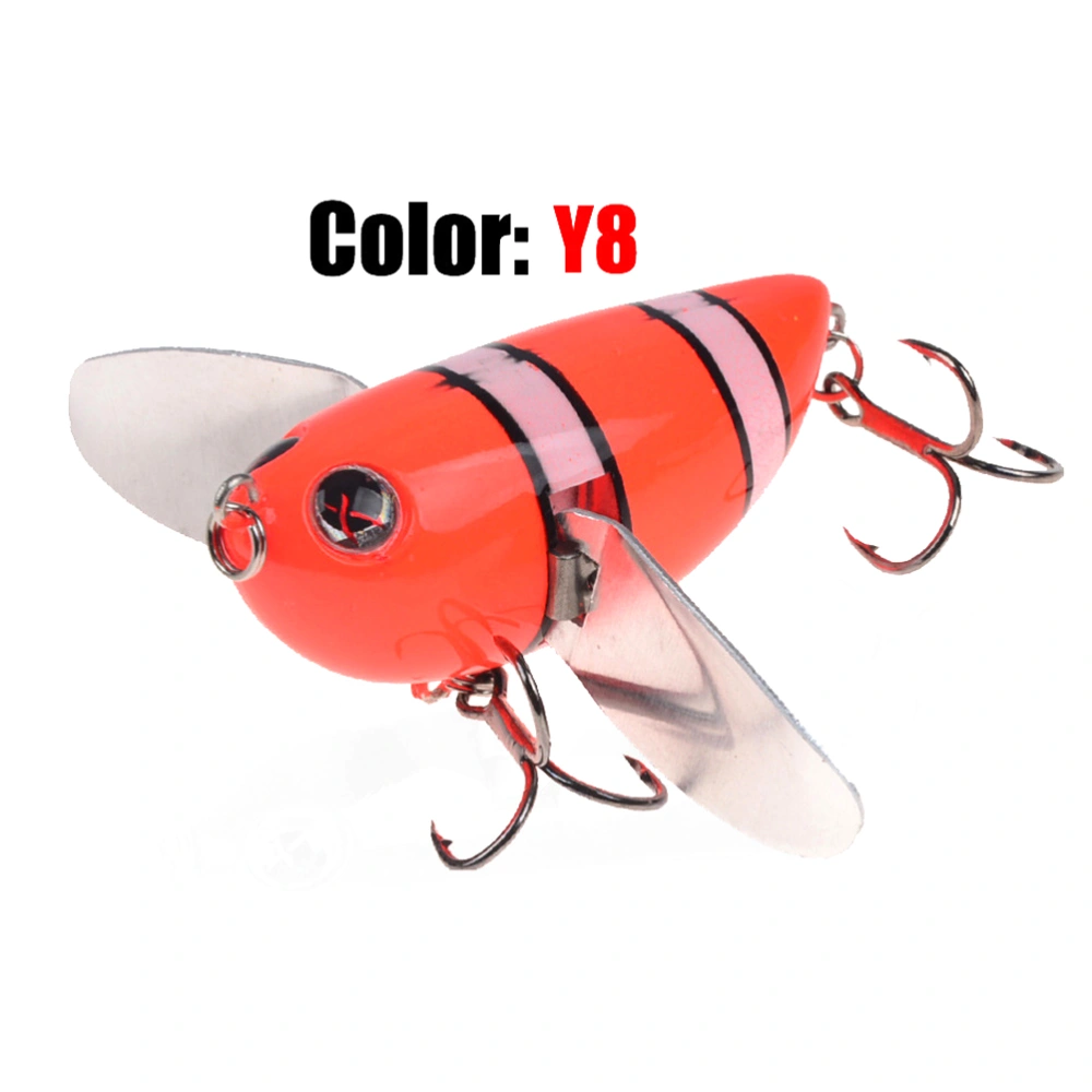 Topwater Mini Crankbait Fishing Lures Floating Swimbait Hard Baits for Freshwater and Saltwate