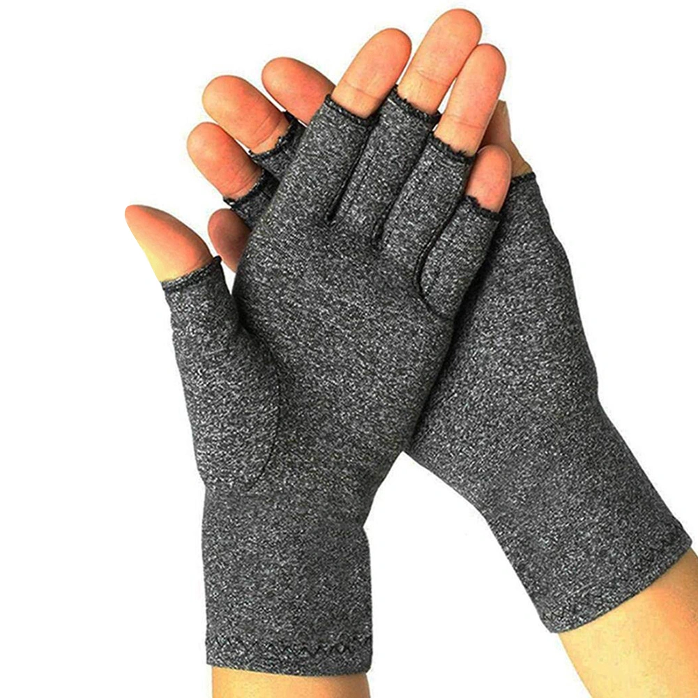 Arthritis Hand Compressing Gloves Fingerless Breathable Hand Gloves for Women Men