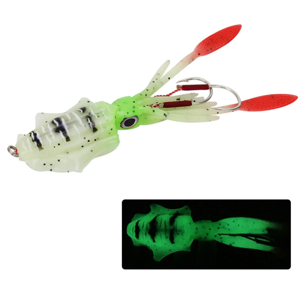 Leaded Fishing Bait Soft Squid Fishing Lures Simulation Luminous Bait