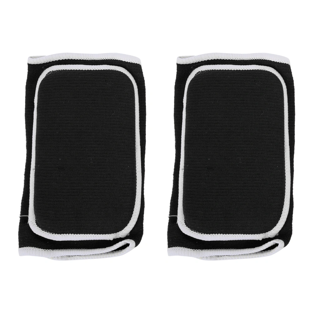 Kids Protective Knee Pads Padded Sponge Brace Knee Guards for Volleyball Football DanceBlack