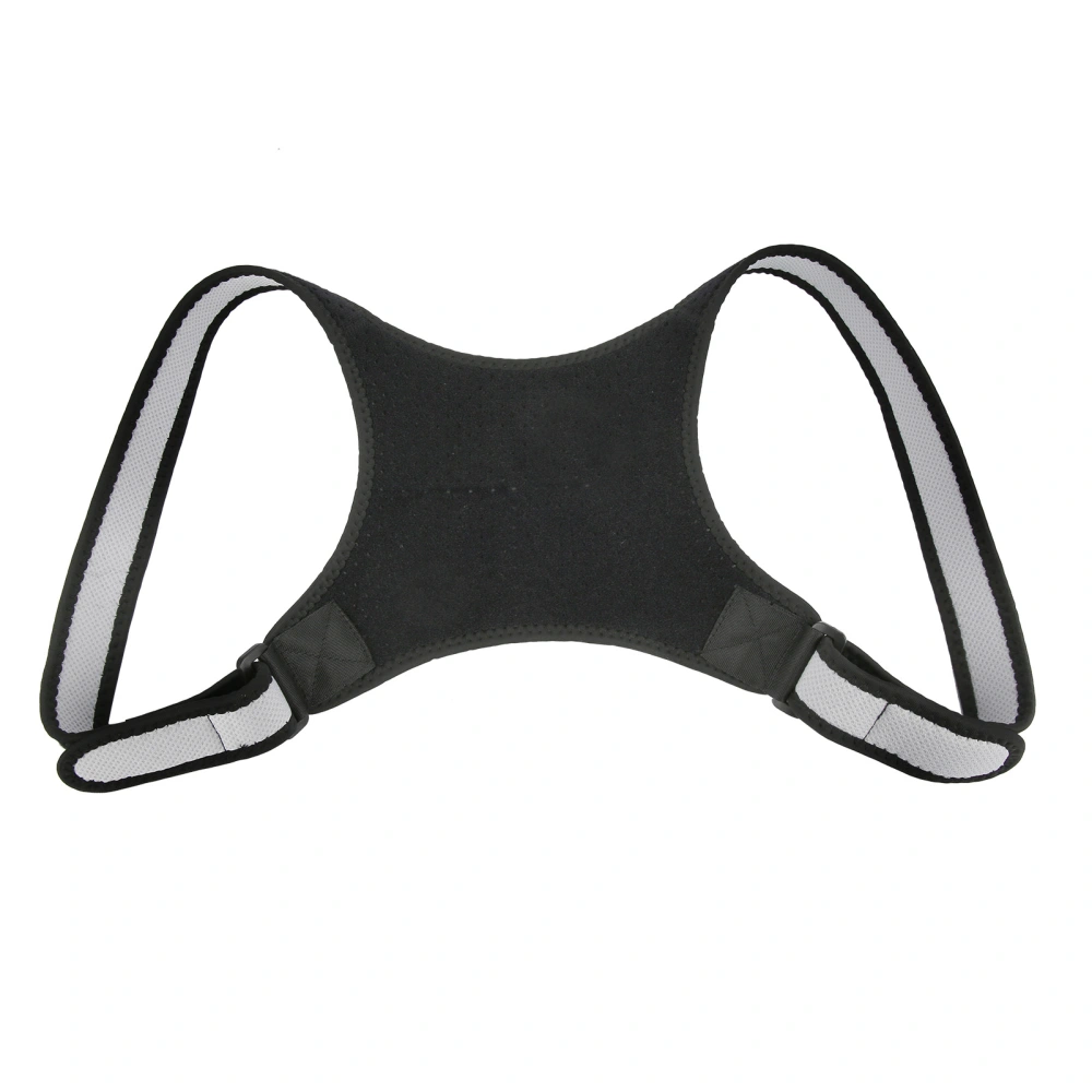 Adjustable Back Posture Corrector Breathable Clavicle Spine Back Shoulder Support BraceBlack