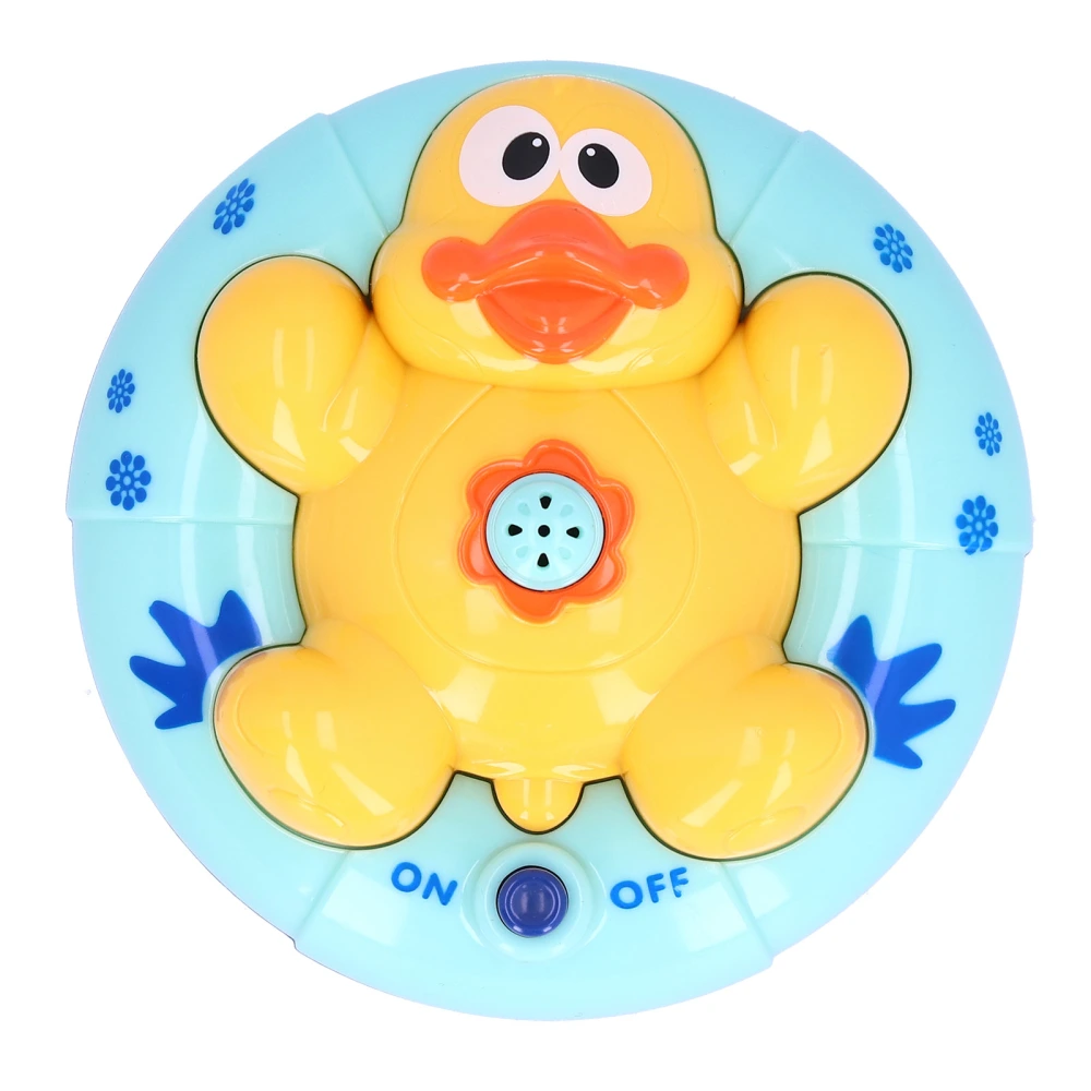 Electric Water Spray Toy Rotating Little Yellow Duck Baby Bathing Toys for Boys and Girls