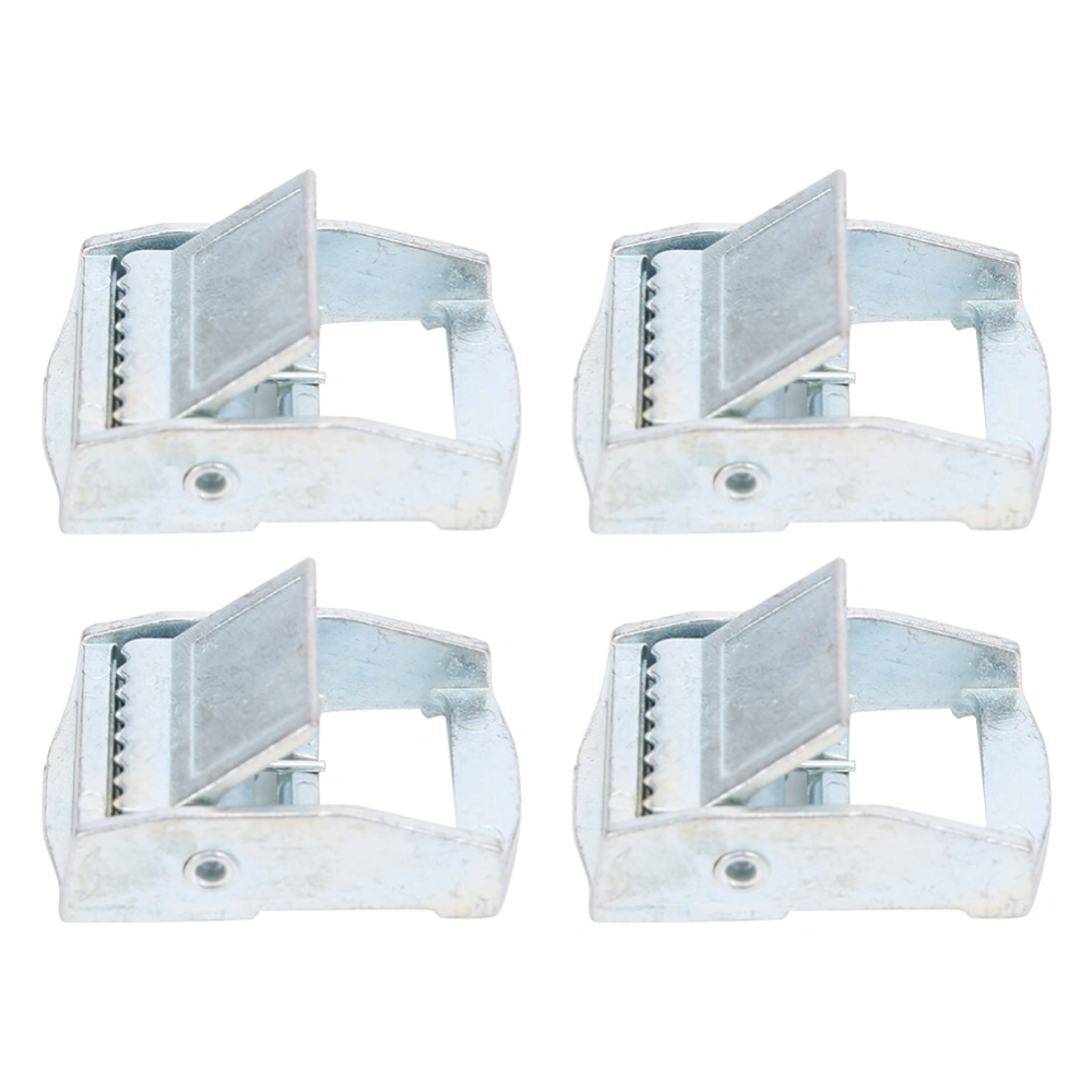 4Pcs Zinc Alloy Buckle for Heavy Duty Tiedown Cargoes Strap Fixed Tensioner Ratchet Buckle(20mm )