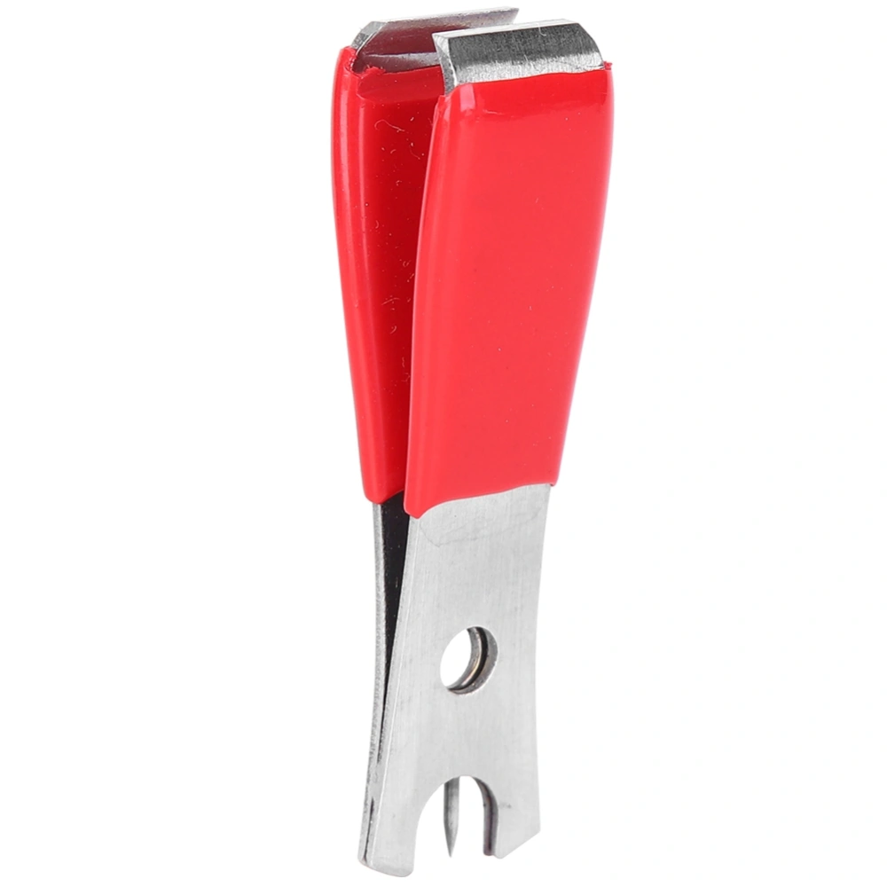 Compact Fish Line Cutter Cable Scissors Fly Fishing Clip Wire Pliers Tool AccessoryRed