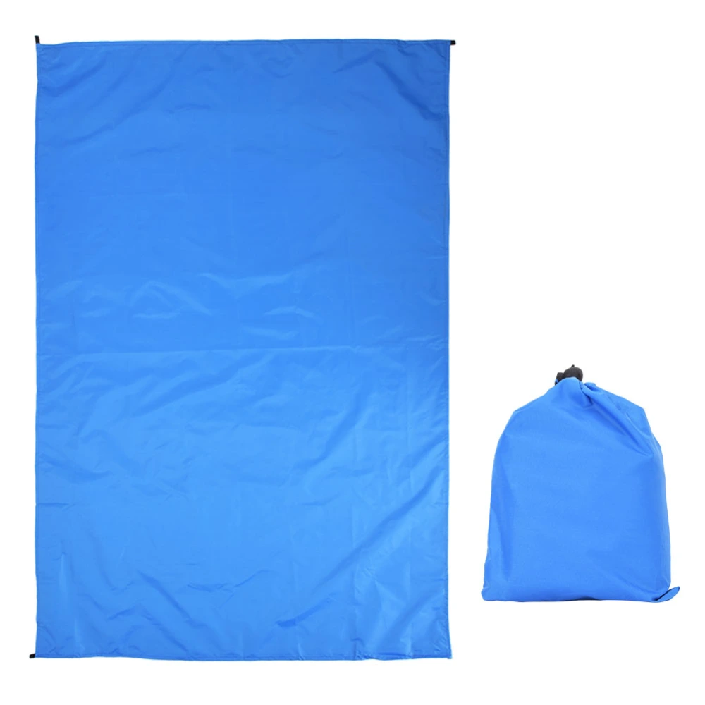 Outdoor Multifunction Ultralight Mini Blanket Ground Mat with Carrying Bag for Camping Picnicroyalblue 100x145