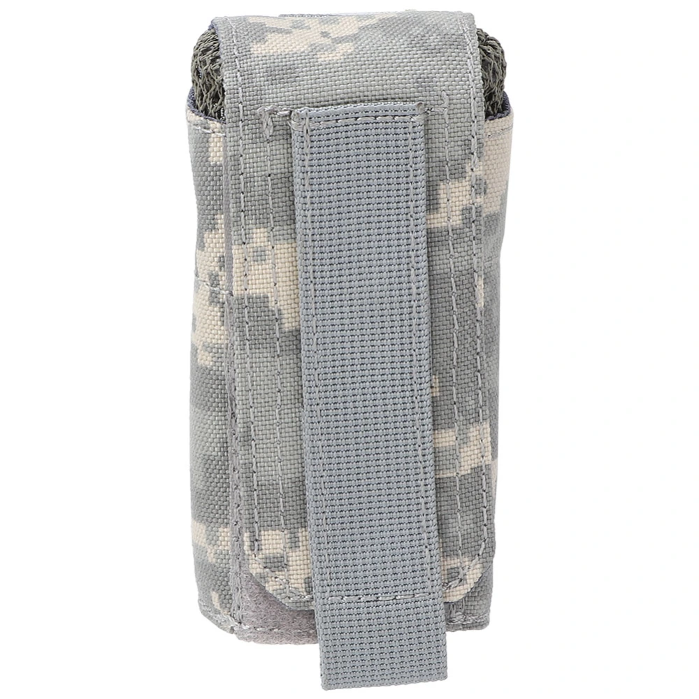 Outdoor Folding Camouflage Military Water Bottles Traveling Camping Hiking Kettle Bag(ACU)