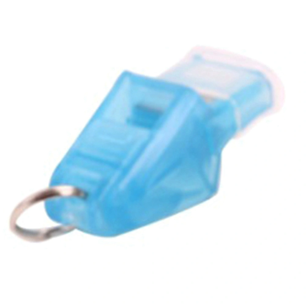 High Quality Sports Like Big Sound Whistle Seedless Plastic Whistle Outdoor Sport(light blue)