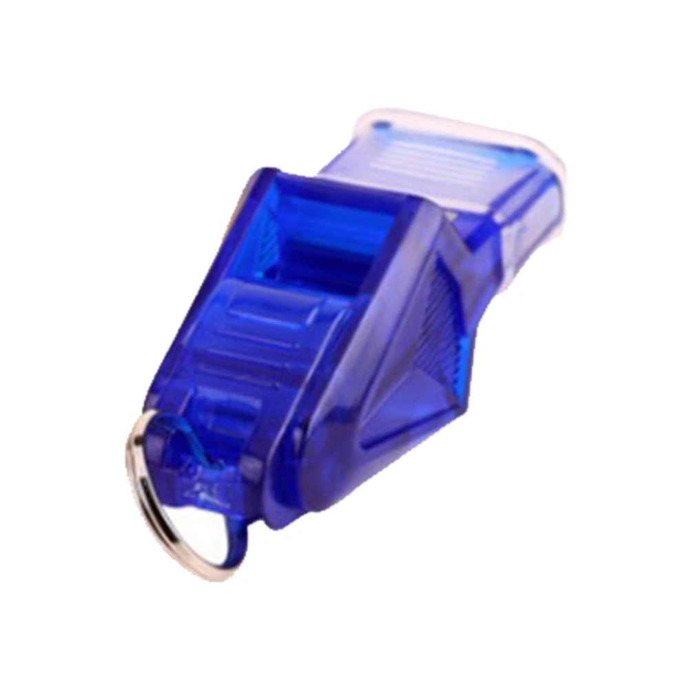 High Quality Sports Like Big Sound Whistle Seedless Plastic Whistle Outdoor Sport(dark blue)