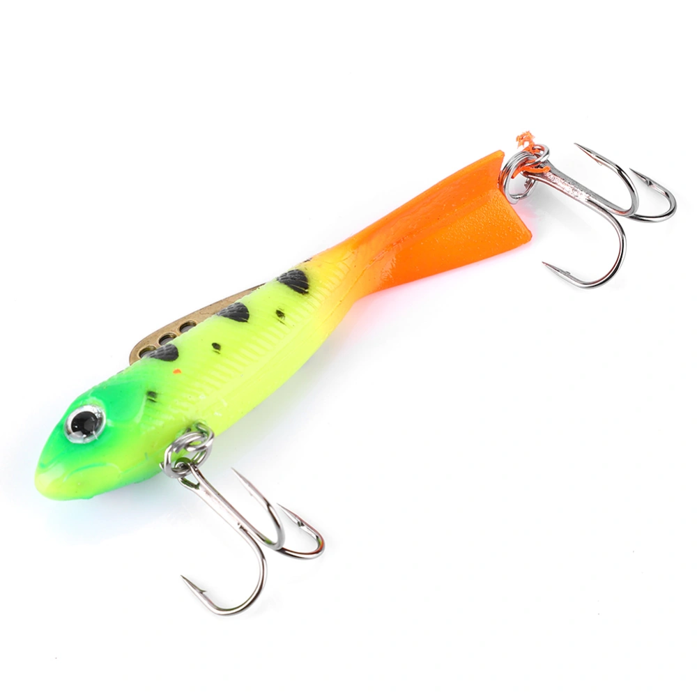 HENG JIA Winter Ice Fishing Lures Vibration Bait Jig Hard Lure Accessory (H)