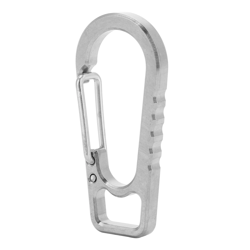 Titanium Alloy Mountaineering Buckle Climbing Safety Buckle Carabiner Hook (Original)