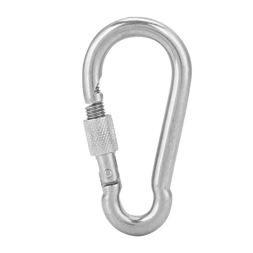 304 Stainless Steel Carabiner Fast Hanging Buckle Elastic Buckle Spring Hook (M11)