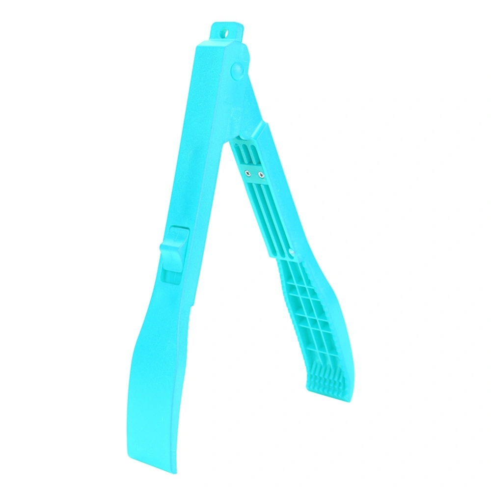 Fishing Controller Fish Clip Hand Tightening Clamp Gripper Plastic Grabber Locking Tool Blue