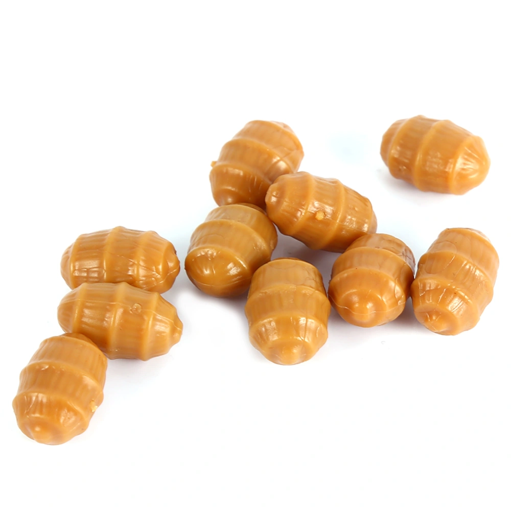 Carp Fishing Soft Floating Artificial Tiger Nut Baits Pop Up Terminal Tackle Pellets #1 10pcs