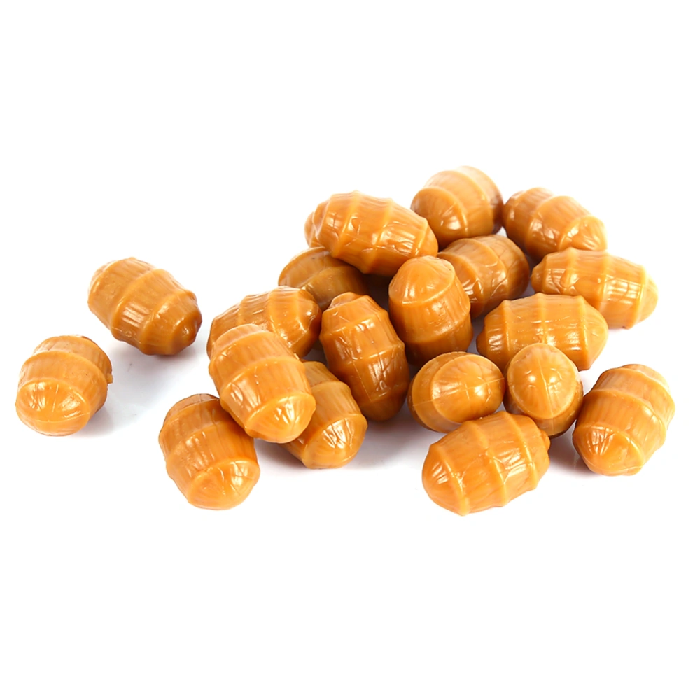 Carp Fishing Soft Floating Artificial Tiger Nut Baits Pop Up Terminal Tackle Pellets #2 20pcs