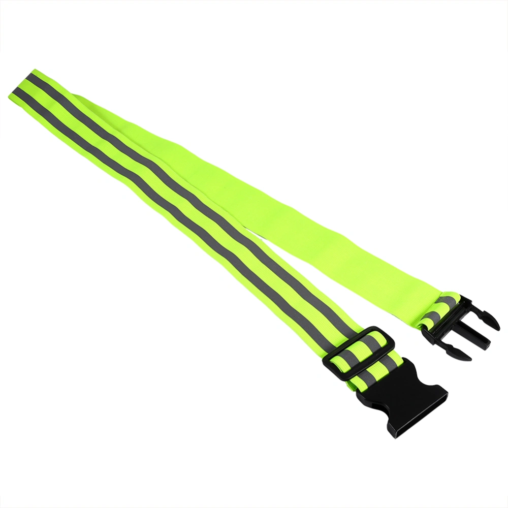 High Visibility Reflective Gear Adjustable Safety Belt Elastic For Outdoor Sports