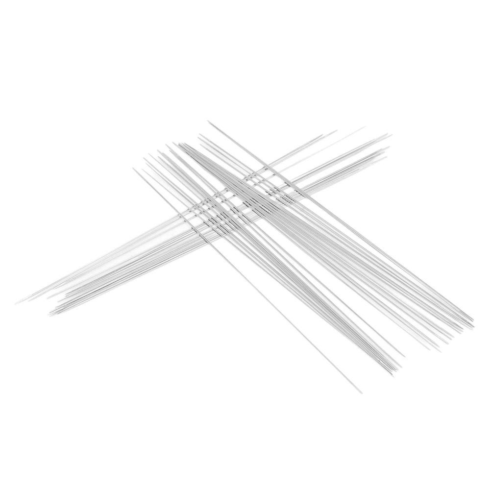 40pcs Beading Needles Smoothly Stainless Steel Hand Sewing Needles Big Eye DIY Beading Needles for Jewelry Making