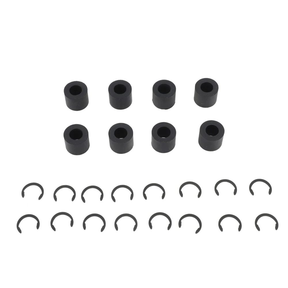 8pcs Replacement Spare Rubber Rollers for Maker for Maker 3 Prevents Slipping Mat Guide Spare Rubber Wheel with 16 Fixing Ring