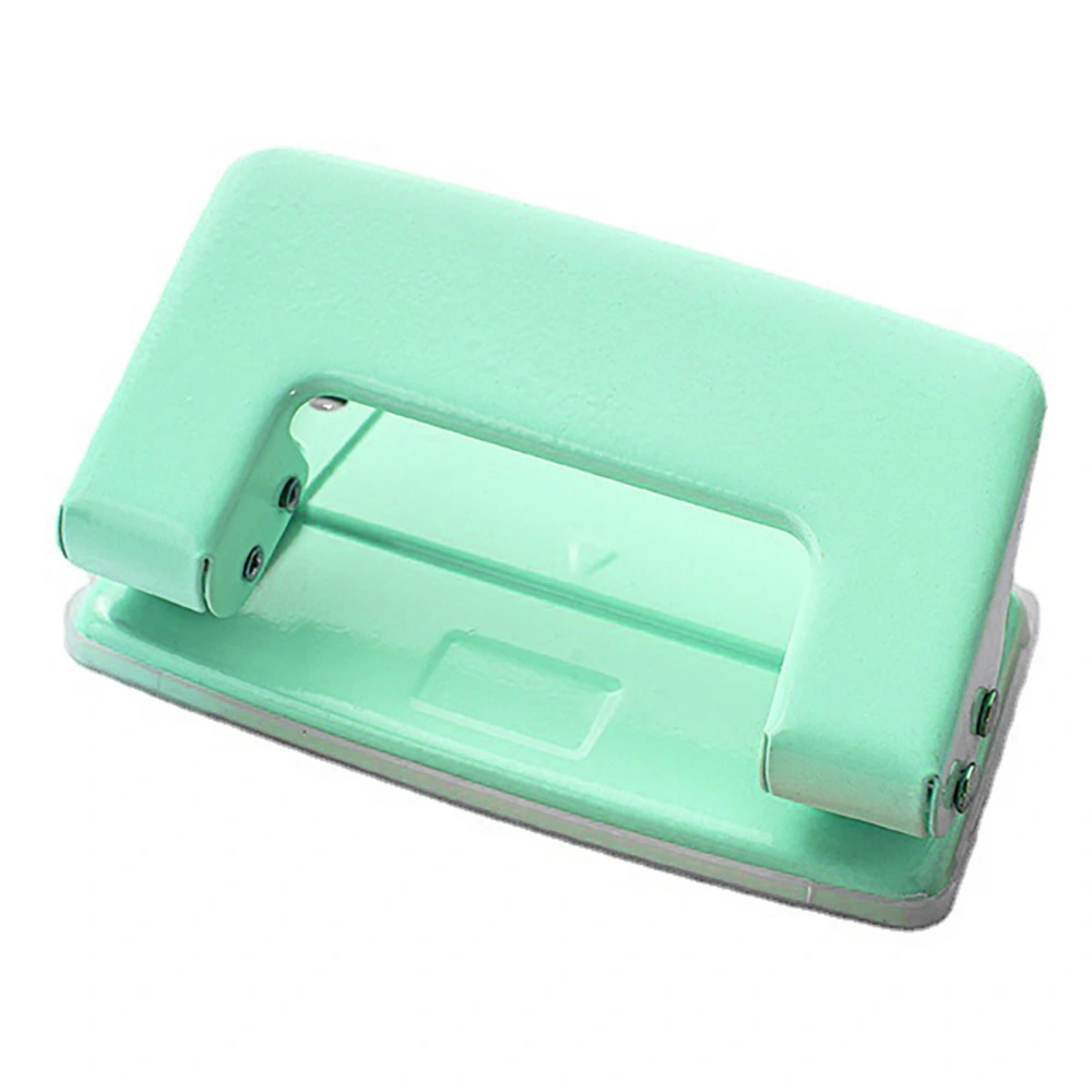 Double Hole Punch 6mm Hole Spacing 2 Hole Paper Puncher Desktop Paper Punching Tool for 1mm Thick Paper Type 3