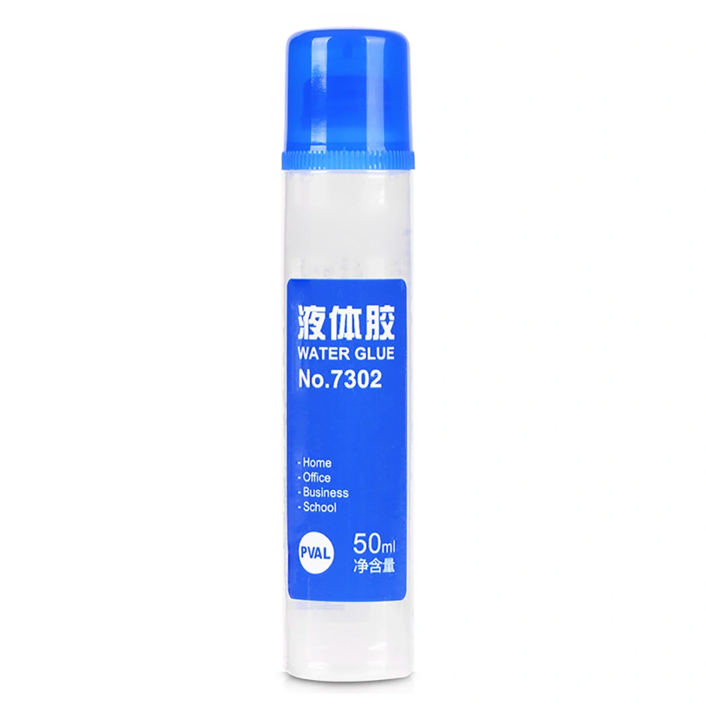 50ml Office Liquid Glue Strong Adhesion Even Spreading Low Friction Fabric Glue for DIY Craft