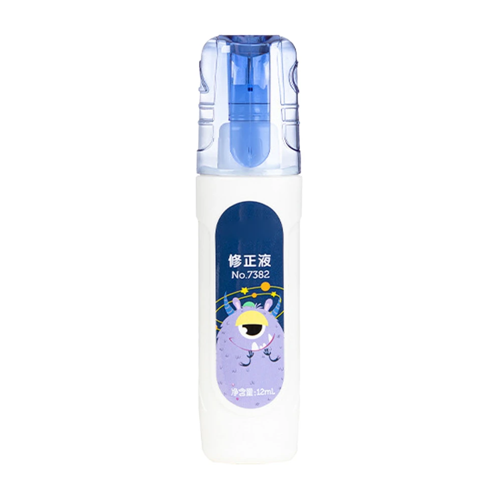 15ml Correction Fluid Fast Drying Anti Leakage Liquid Eraser Wipe Out Liquid for Offices Schools