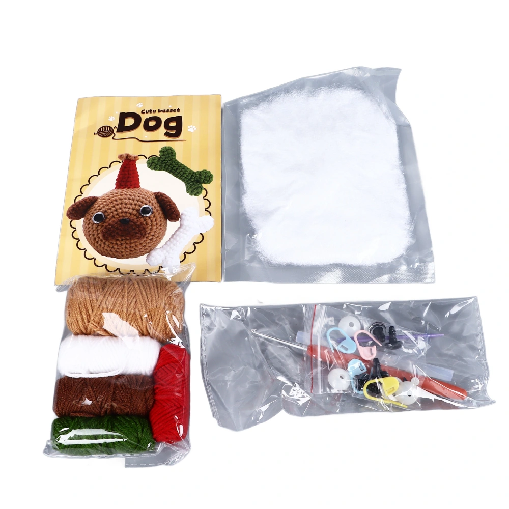 Crochet Dog Starter Kit Learn to Crochet Animal Starter Kit Complete Crochet Kit for Beginners