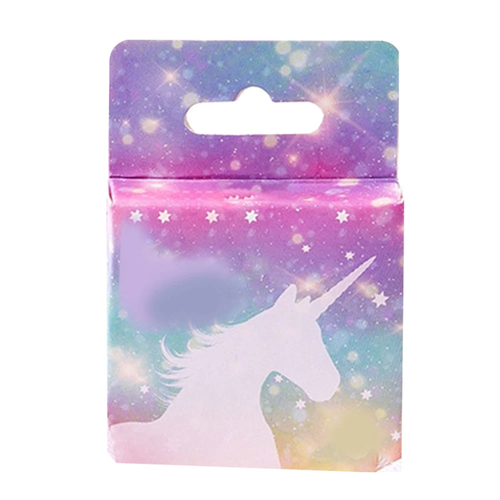 45Pcs Unicorn Stickers Cute Handcrafted Self Adhesive Unicorn Decorative Stickers Set for Water Bottle Scrapbook Laptop