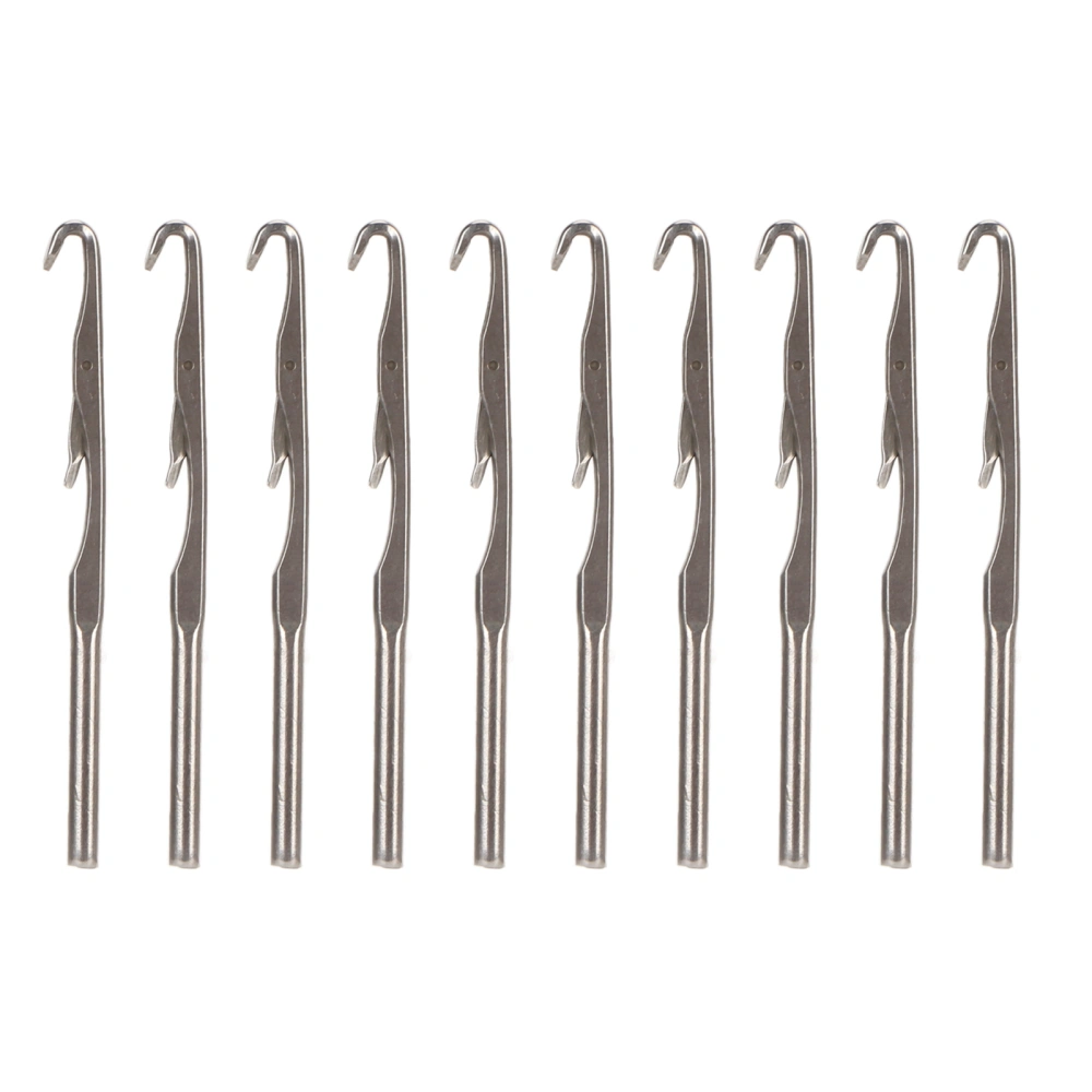 10Pcs Crochet Hooks Set Ergonomic Metal Knitting Crochet Hooks Knitting Needles for Beginners and Experienced Crocheter